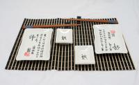 Biały ceramiczny zestaw do sushi  Makizushi