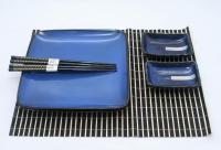 Ekskluzywny zestaw do sushi  dla 2 osób Cobalt Blue Senes