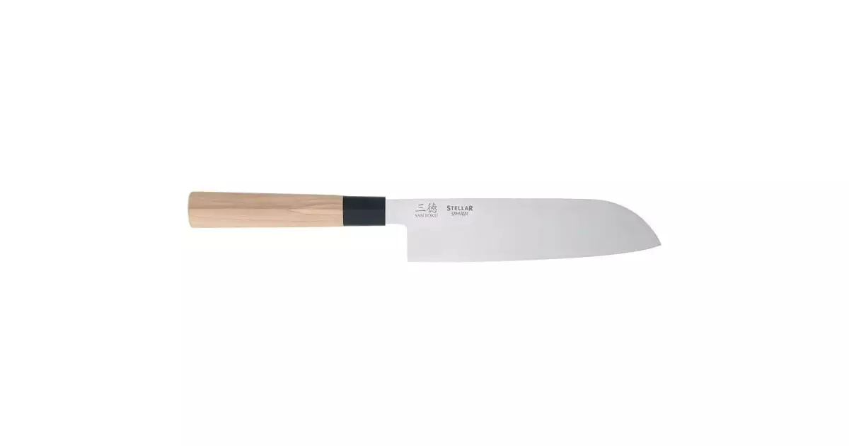 Nóż Stellar Samurai Santoku 18 cm