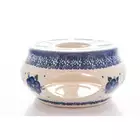 Ceramiczny podgrzewacz w kwiaty 15 cm Bolesławiec