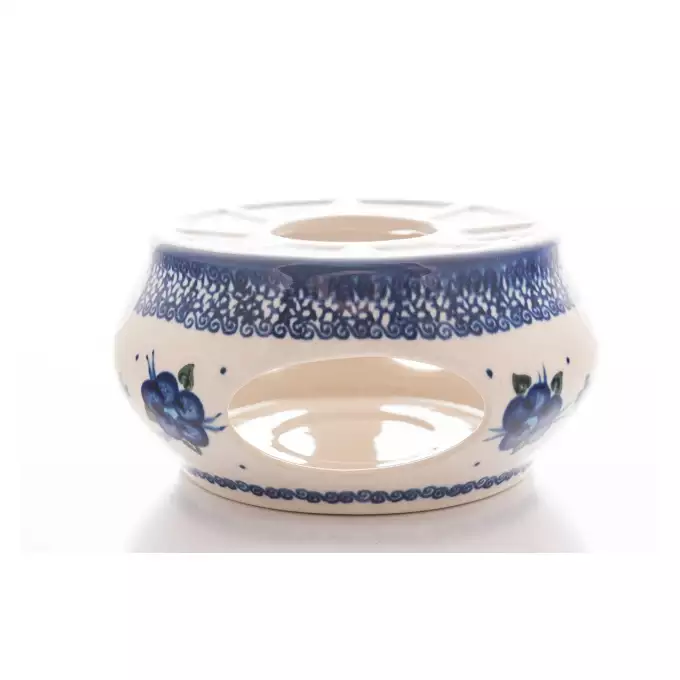 Ceramiczny podgrzewacz w kwiaty 15 cm Bolesławiec